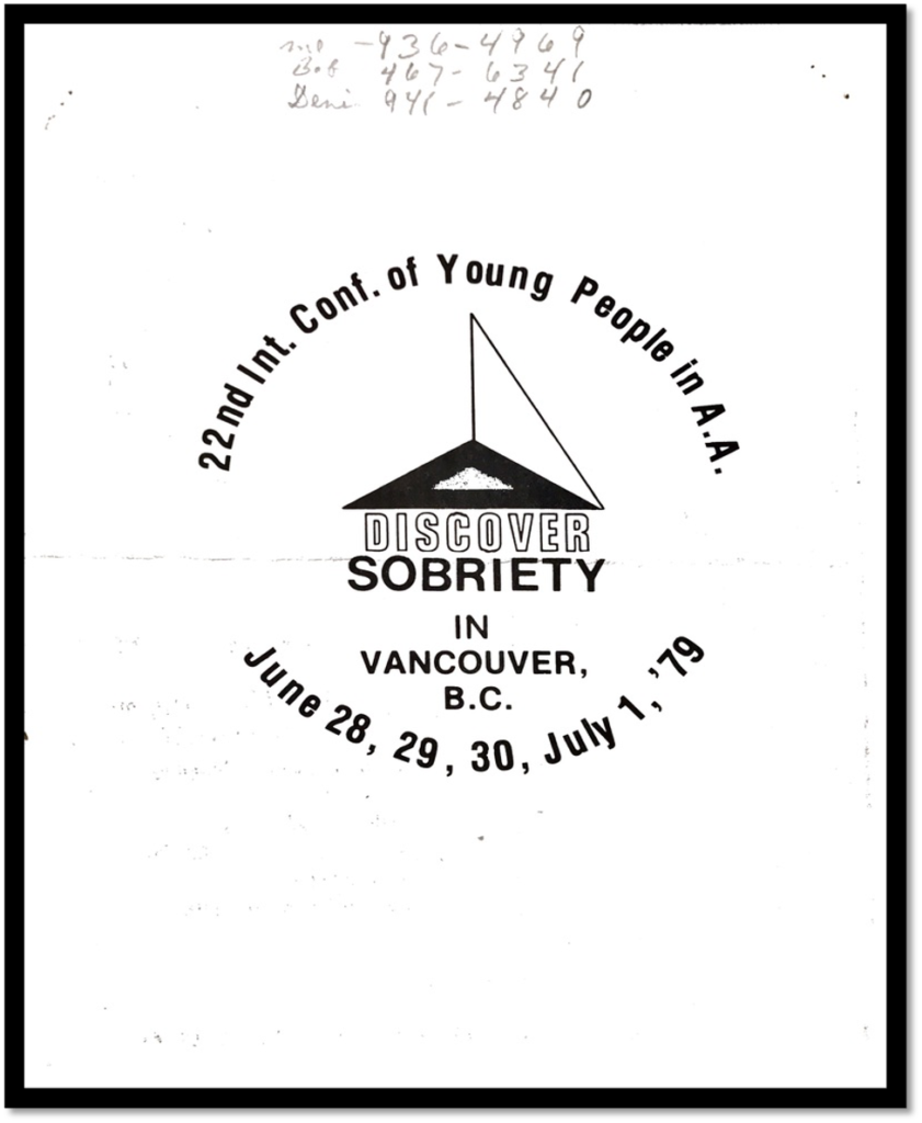 YOUNG PEOPLE’S INTERNATIONAL CONFERENCE – VANCOUVER 1979
